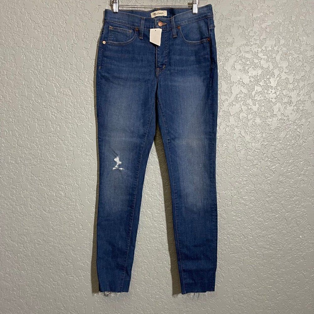 Madewell 9” Mid Rise Skinny Jeans